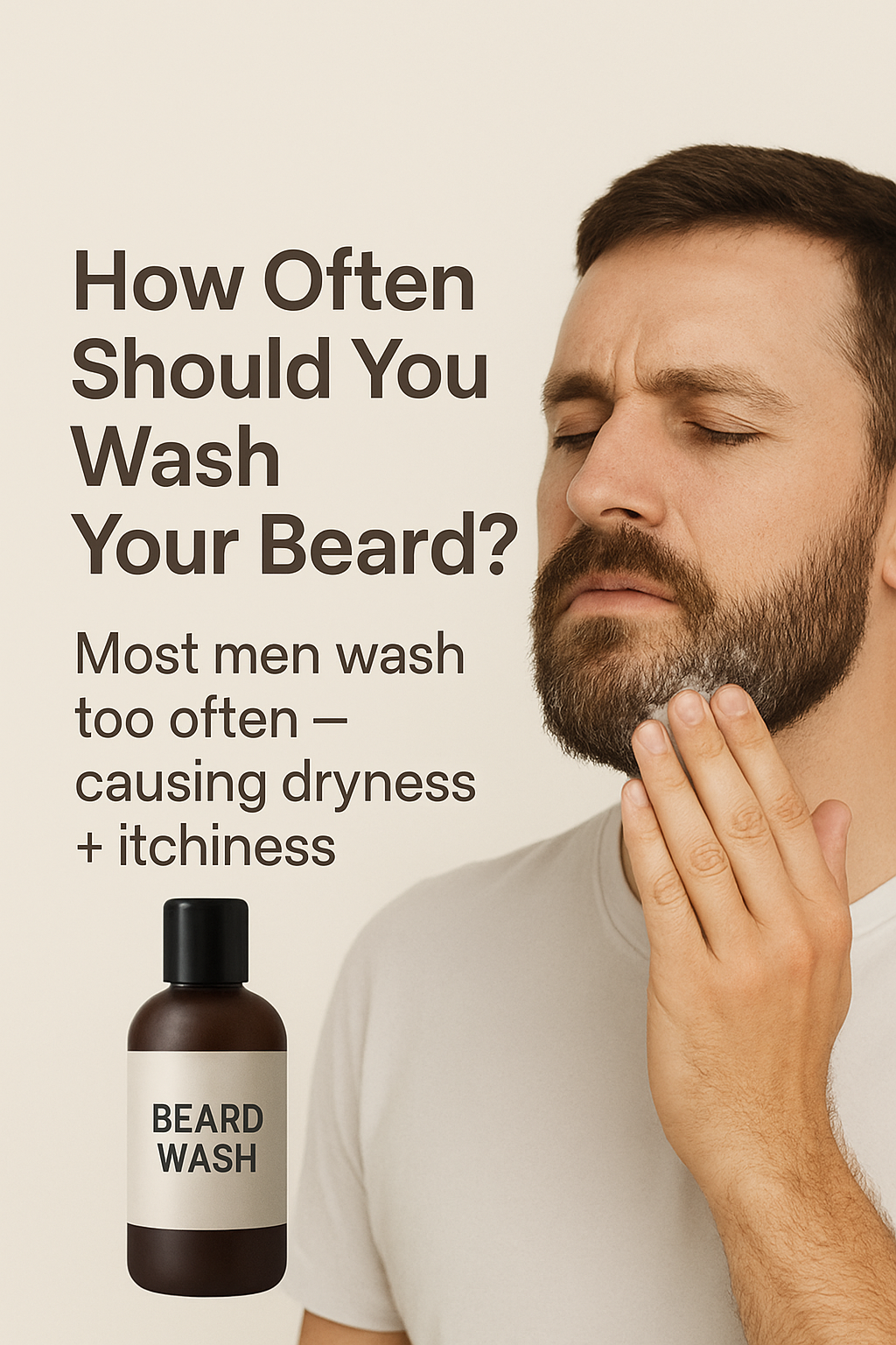 How Often Should Men Wash Their Beard to Avoid Dryness?