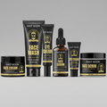 Premium men's anti-aging moisturizing care set with cleanser, eye cream and moisturizer