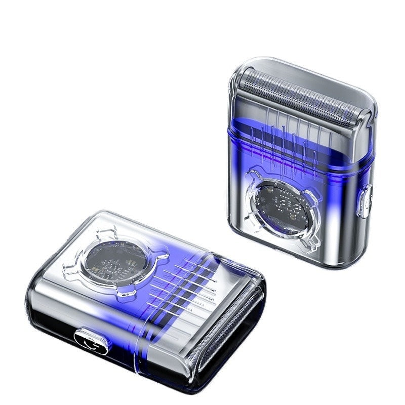 Men’s Portable Electric Shaver – Compact USB Rechargeable Razor for Travel & Precision Grooming