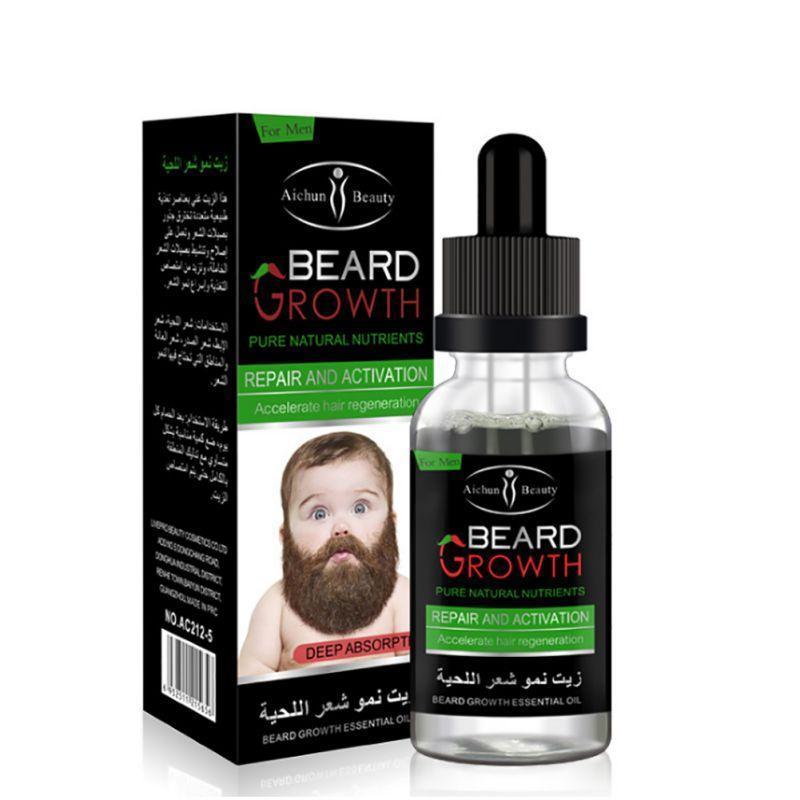 Beard Essential Oil for Men – Mild Nourishing Beard Care & Repair Natural Ingredients