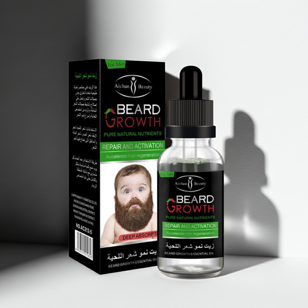 Beard Essential Oil for Men – Nourishing Natural Beard Care