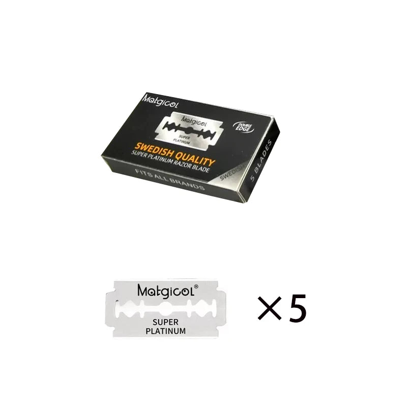 Classic Double Edge Razor Blades — Stainless Steel Replacements