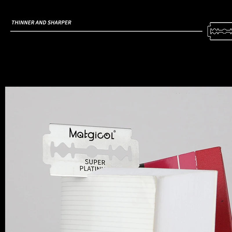 Classic Double Edge Razor Blades — Stainless Steel Replacements