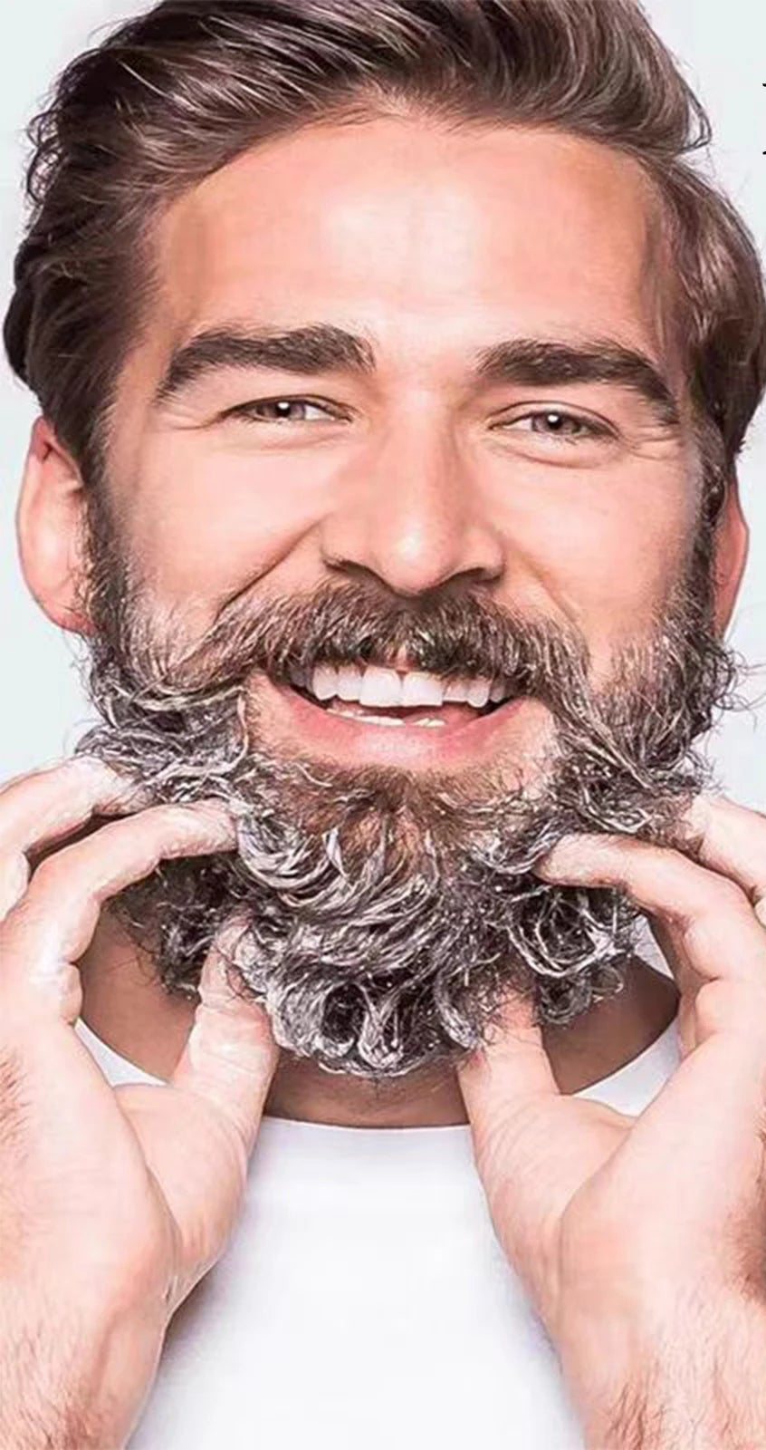 Beard wash and hygiene