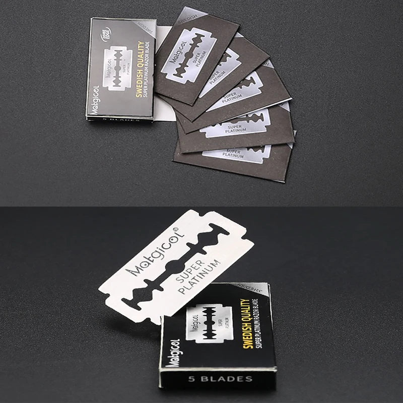 Classic Double Edge Razor Blades — Stainless Steel Replacements