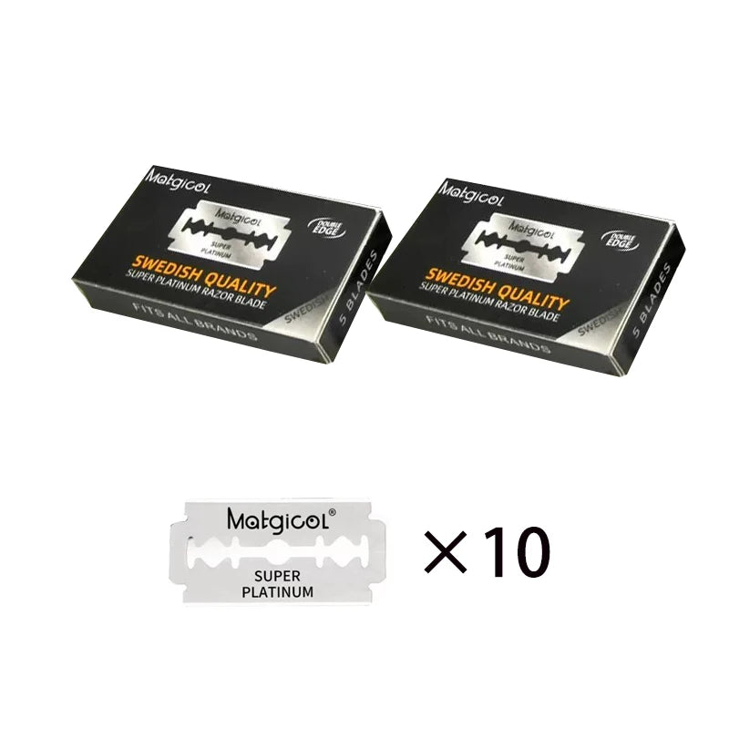 Classic Double Edge Razor Blades — Stainless Steel Replacements