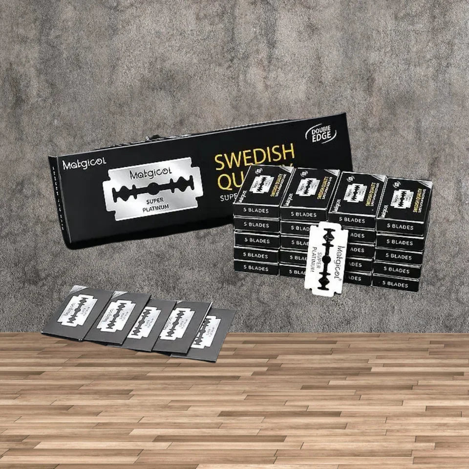 Classic Double Edge Razor Blades — Stainless Steel Replacements
