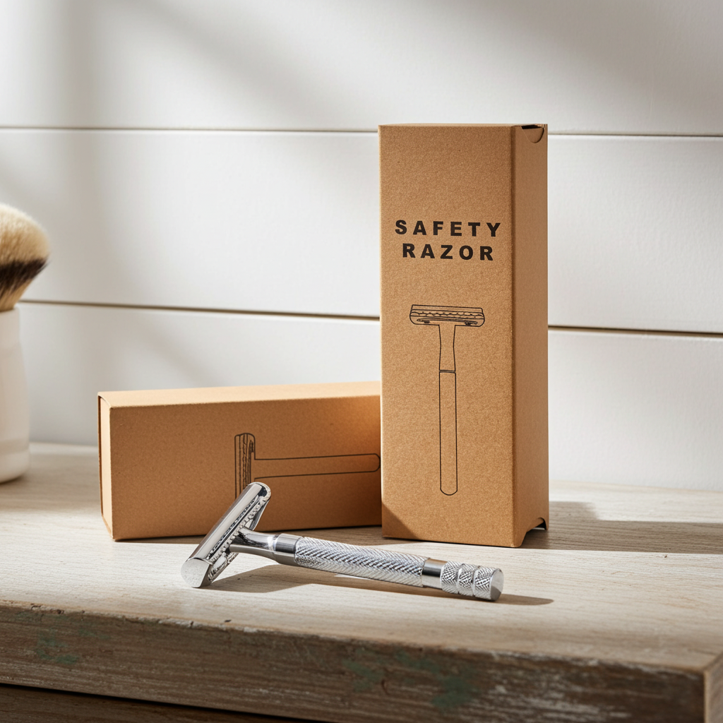 Luxury Men’s Safety Razor – Premium Zinc Alloy Shaver